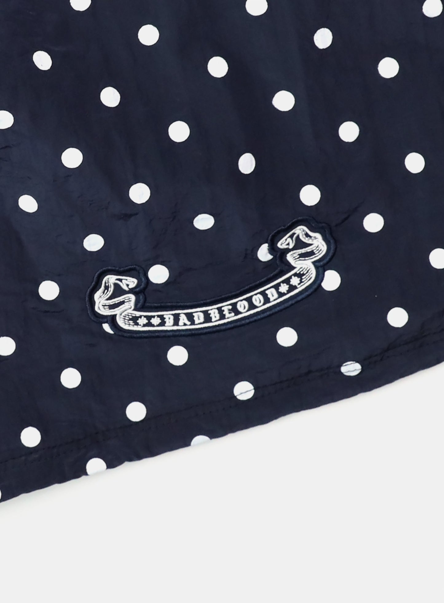 Mystic Billy Nylon Bermuda Pants - Navy Dot