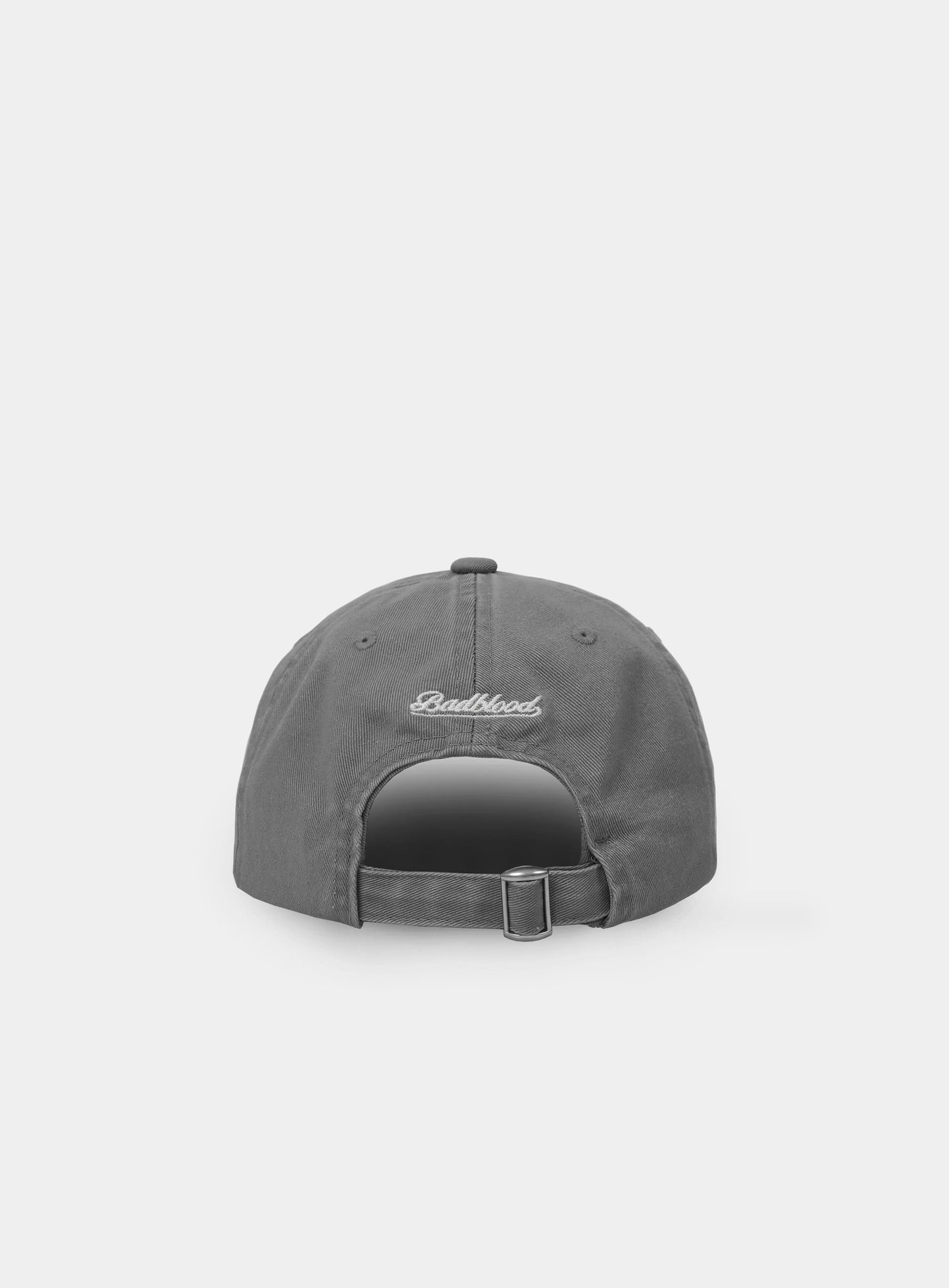 Twill Cotton Ball Cap - Gray