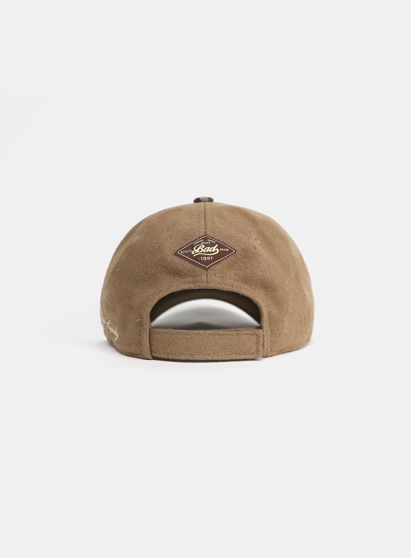 BORN TO BE Ball Cap - Check Brown