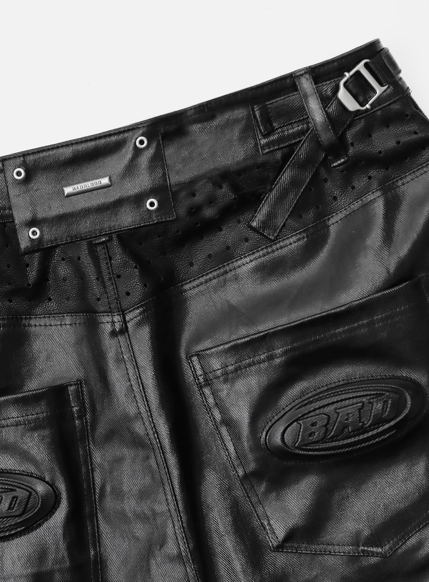 Squad Convex Pants - Coated Black