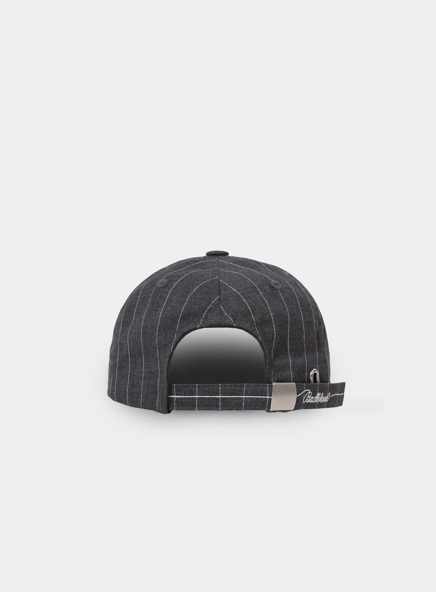 Gabardine Ball Cap - Stripe/Charcoal