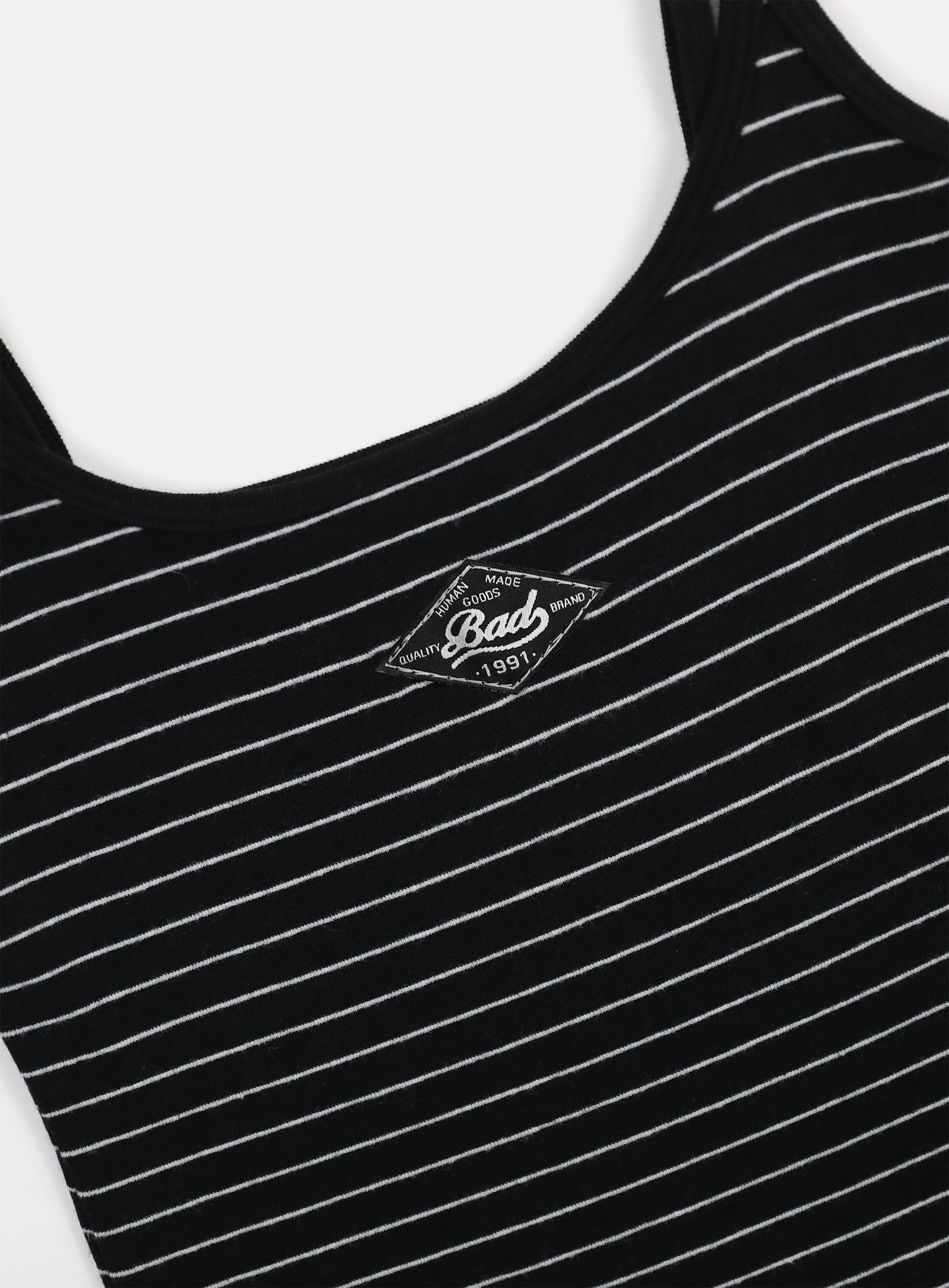 Beyond Soft String Tank - Stripe Black
