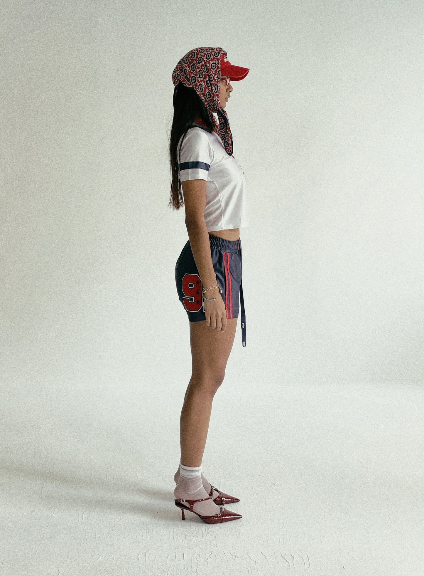 91 Football Shorts - Navy