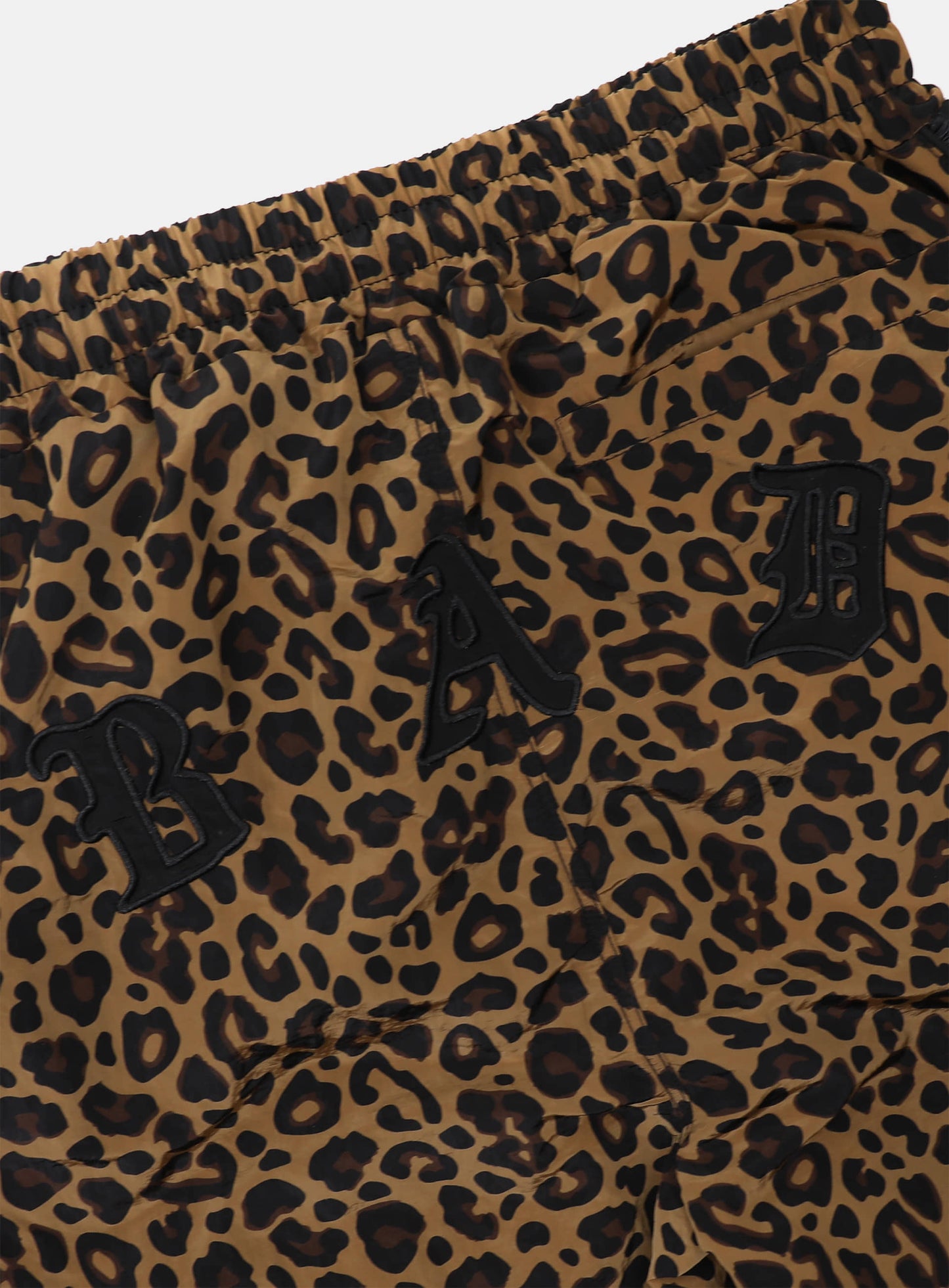Mystic Billy Nylon Jogger - Brown Leopard