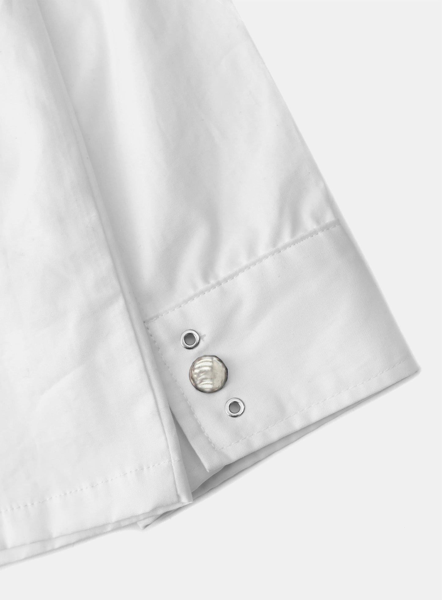 Viper Logo Rivet Shirt - White