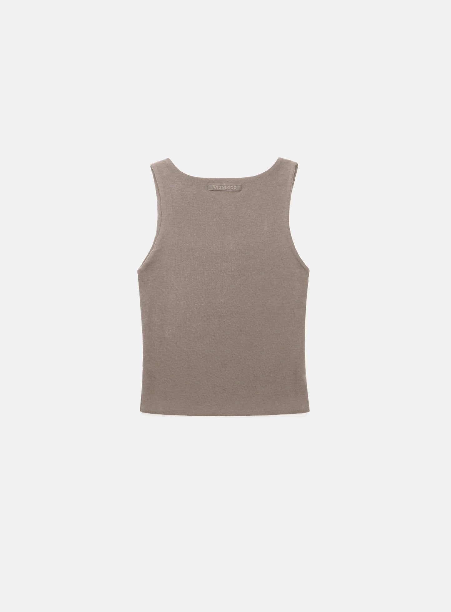 Beyond Soft Square Neck Tank - Tobacco