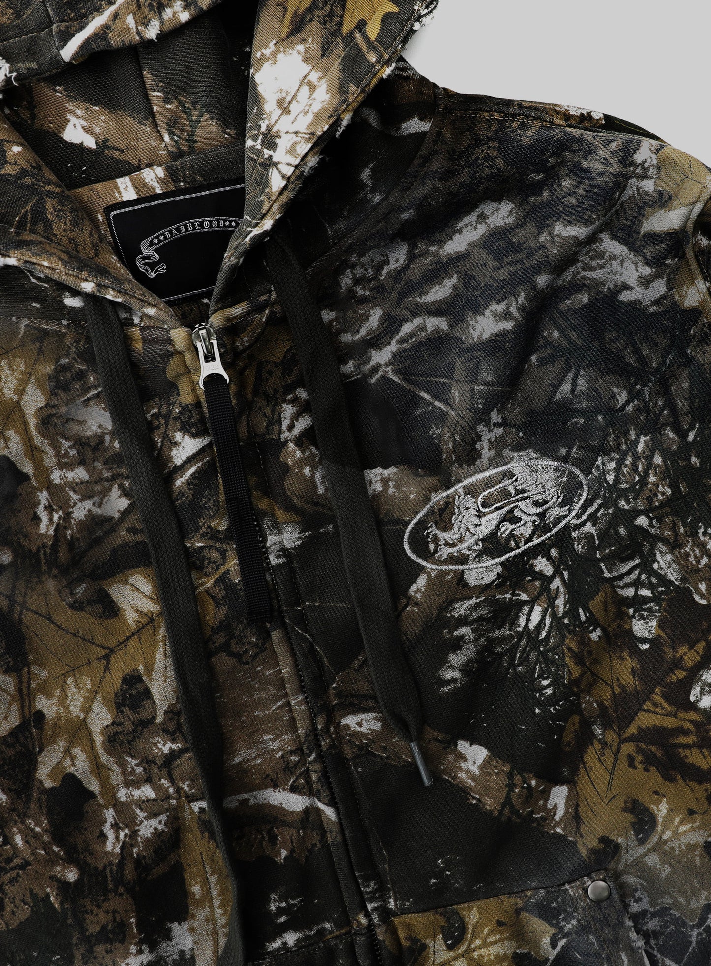 Mystic Capsule Hooded Zip-Up - Dark Real Tree