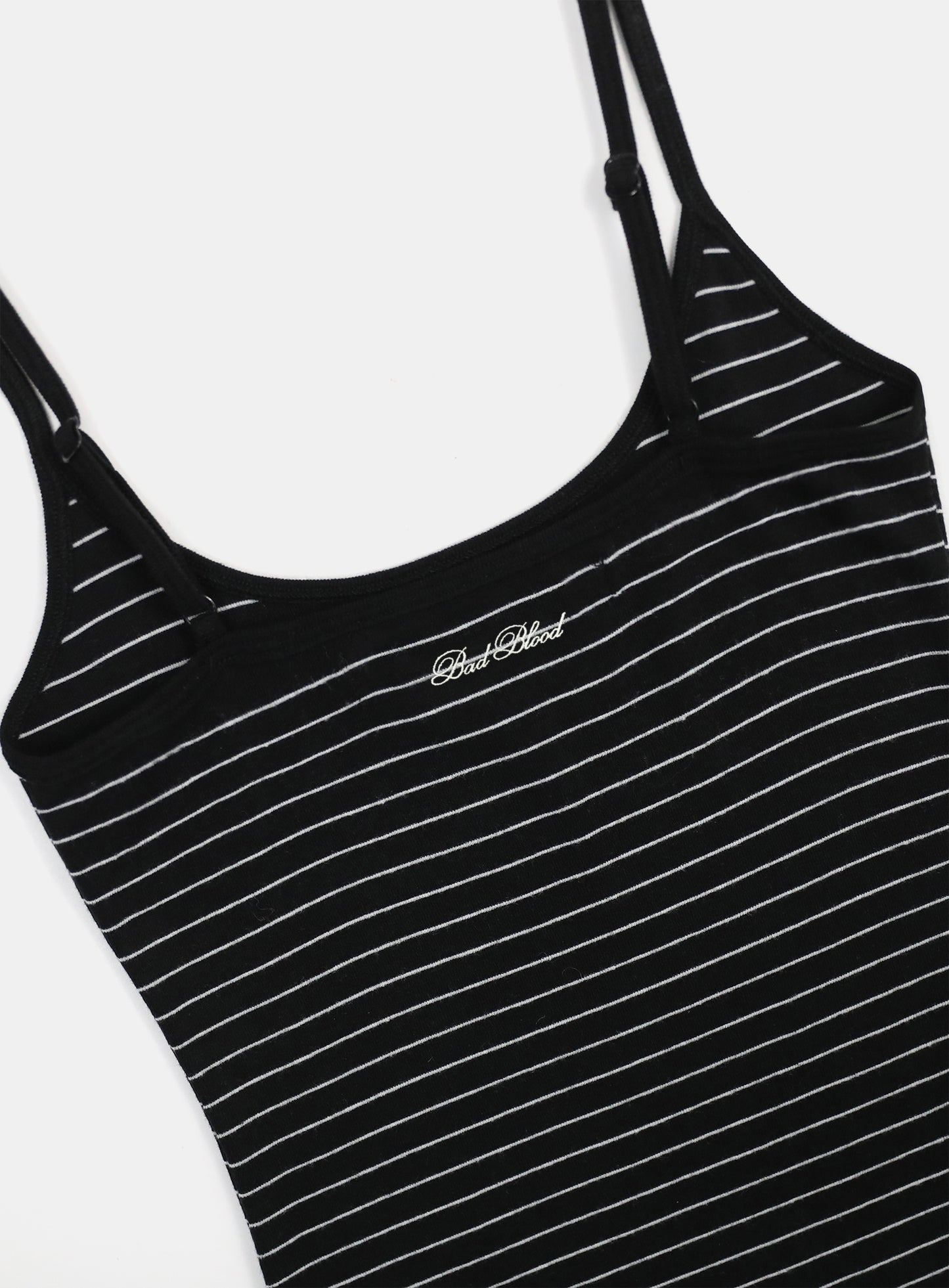 Beyond Soft String Tank - Stripe Black