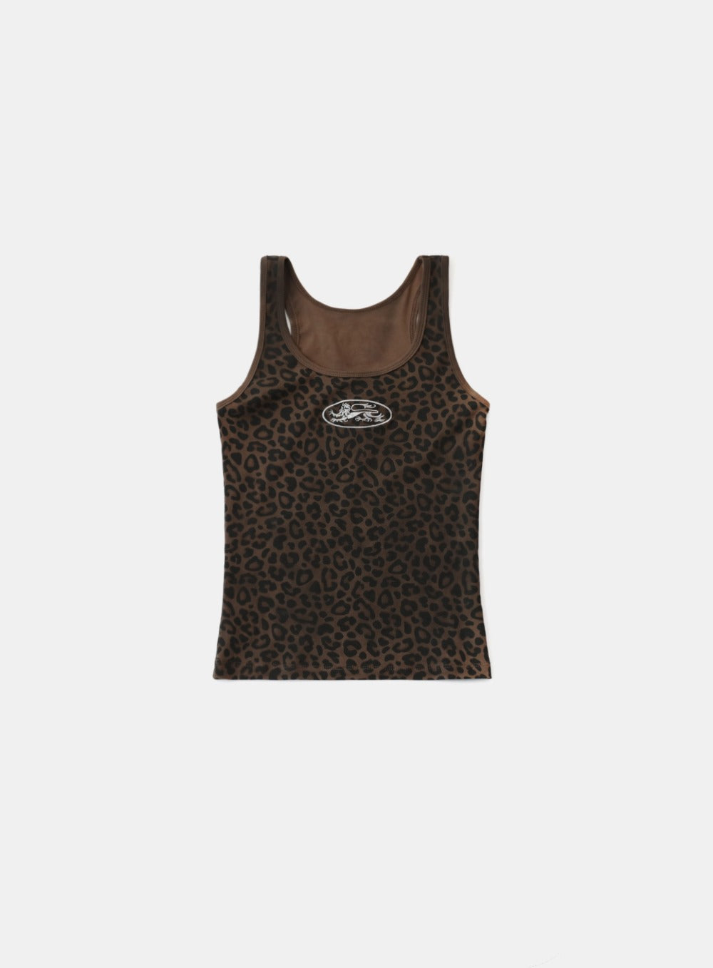 Mystic Tank Slim Fit - Leopard