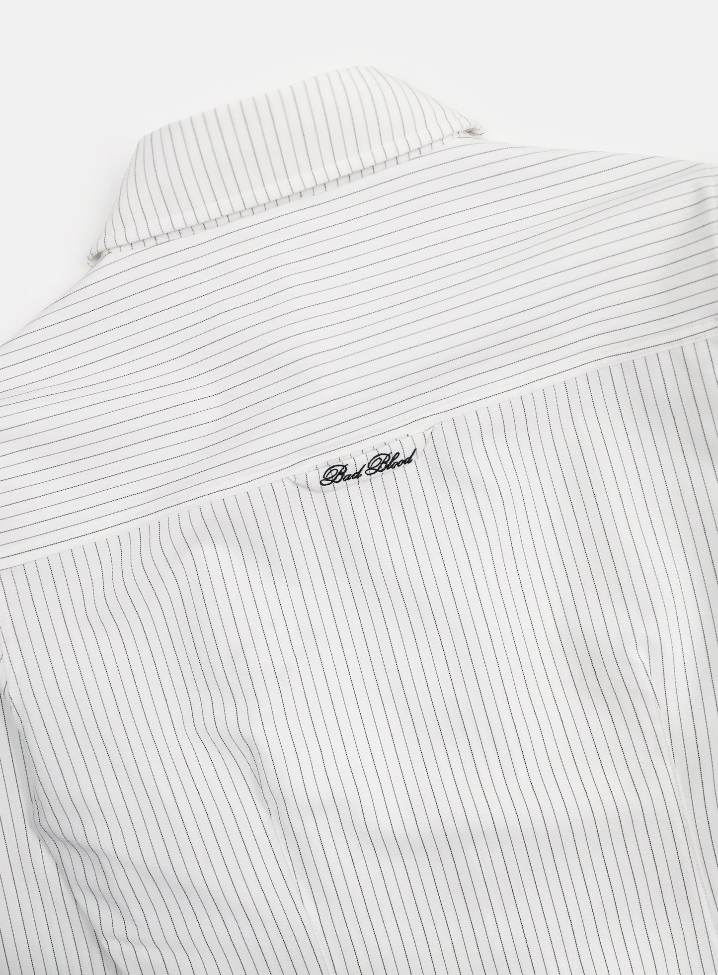 013 Slim Fit Shirt - White/Stripe