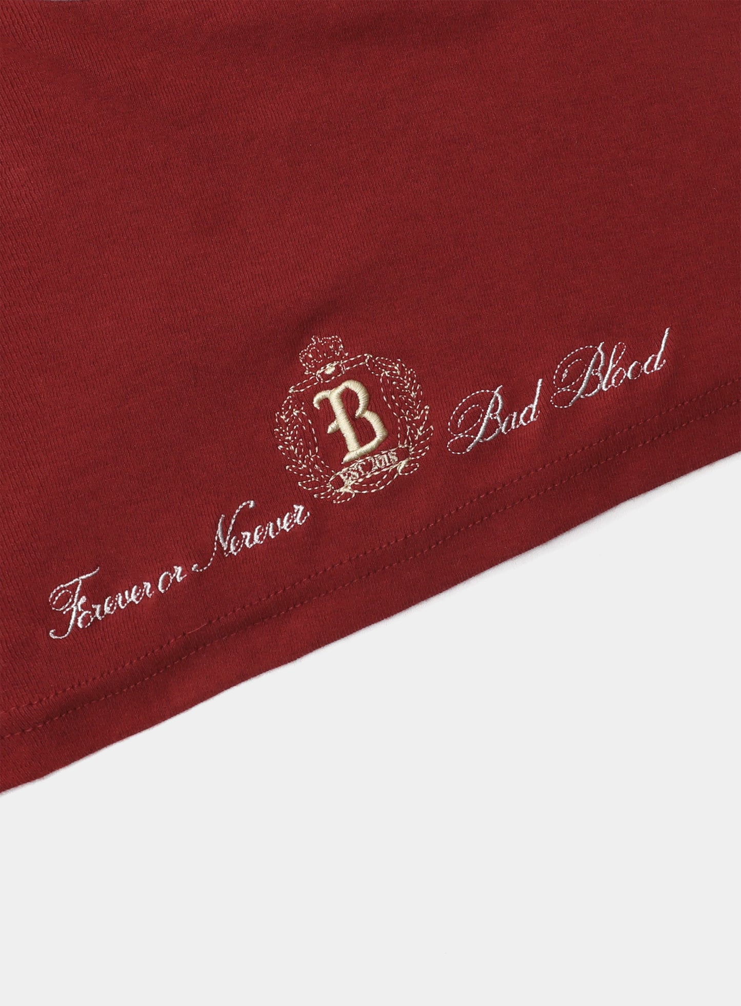 Saint Blood Rugby Shirt Slim Fit - Red