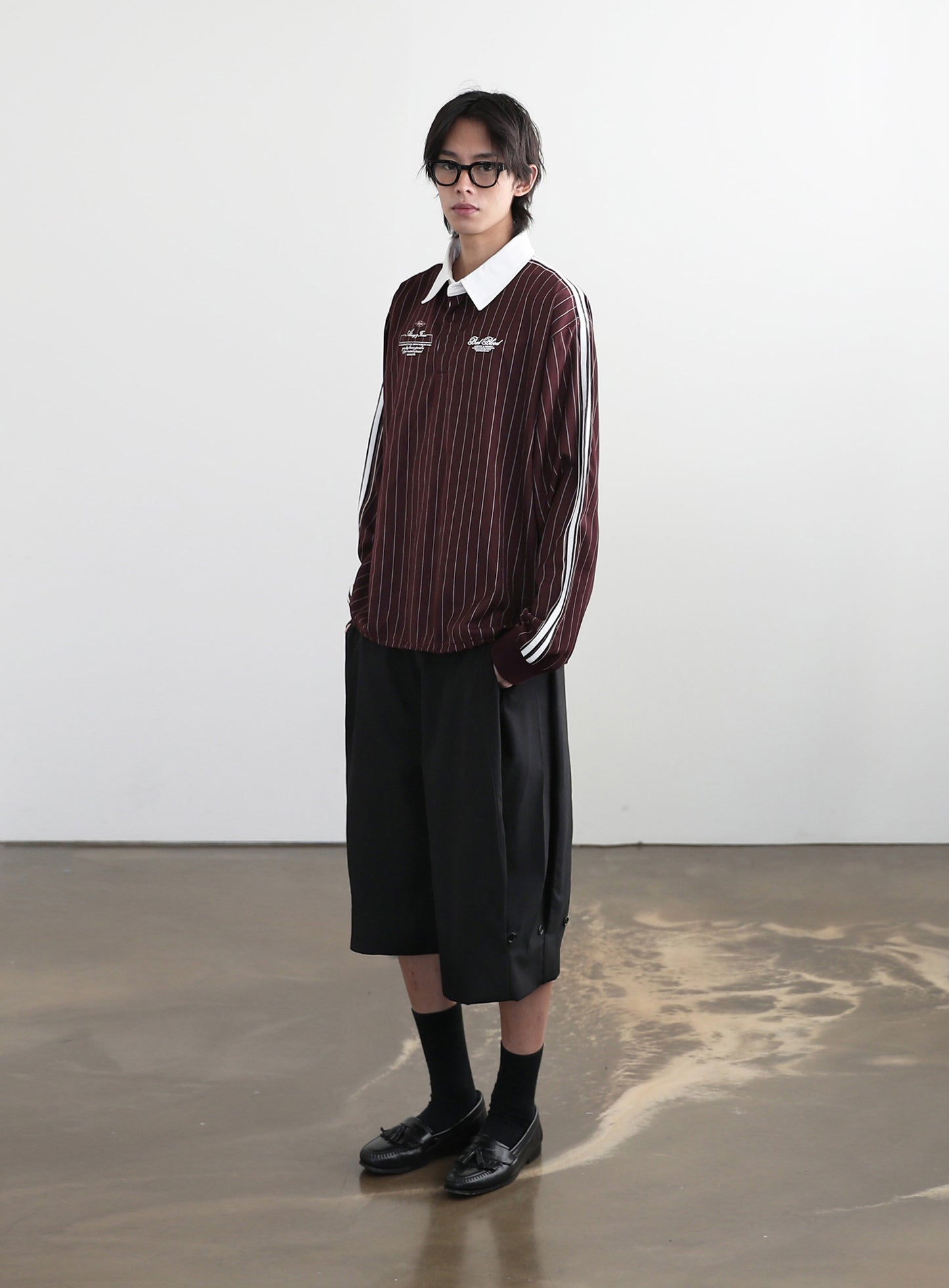 Classic Logo Stripe Rugby Shirt