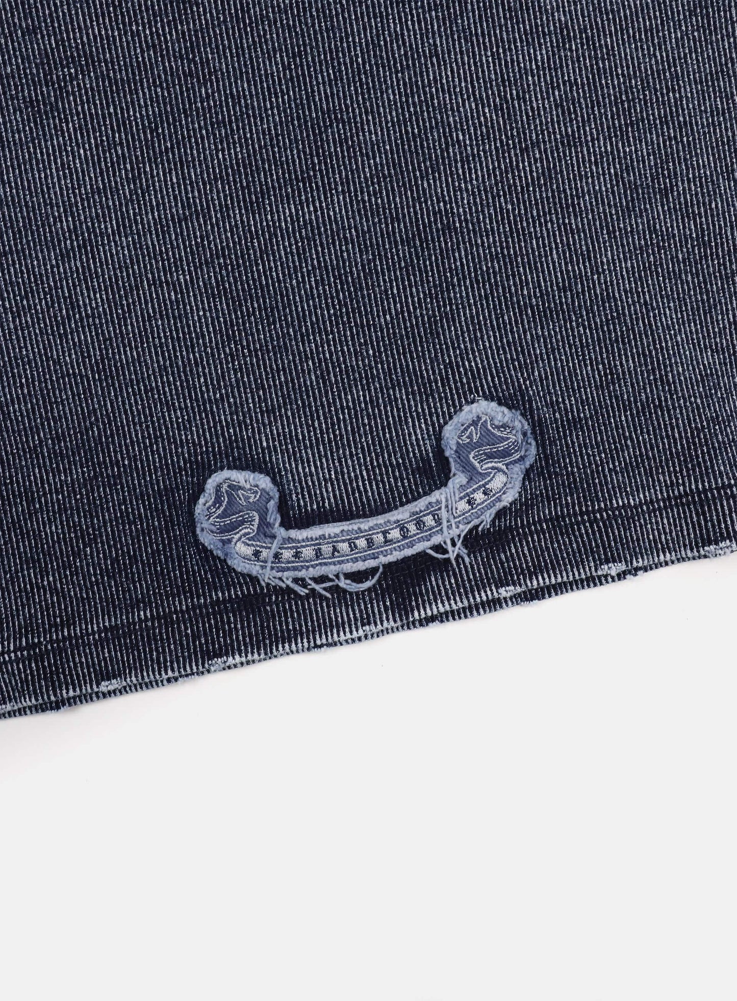 Rusty Denim V-Neck T-Shirt - Blue