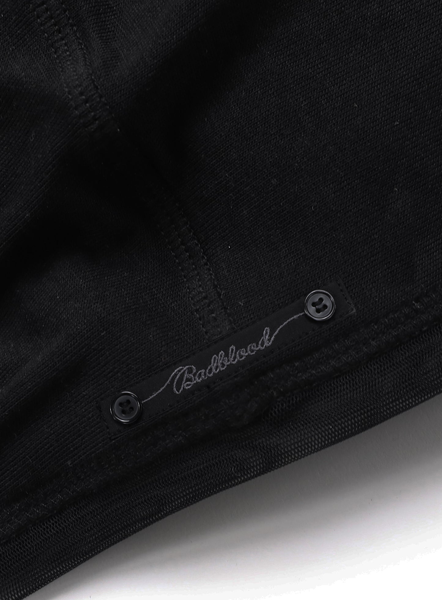 Second Skin Hooded Mini Dress - Black