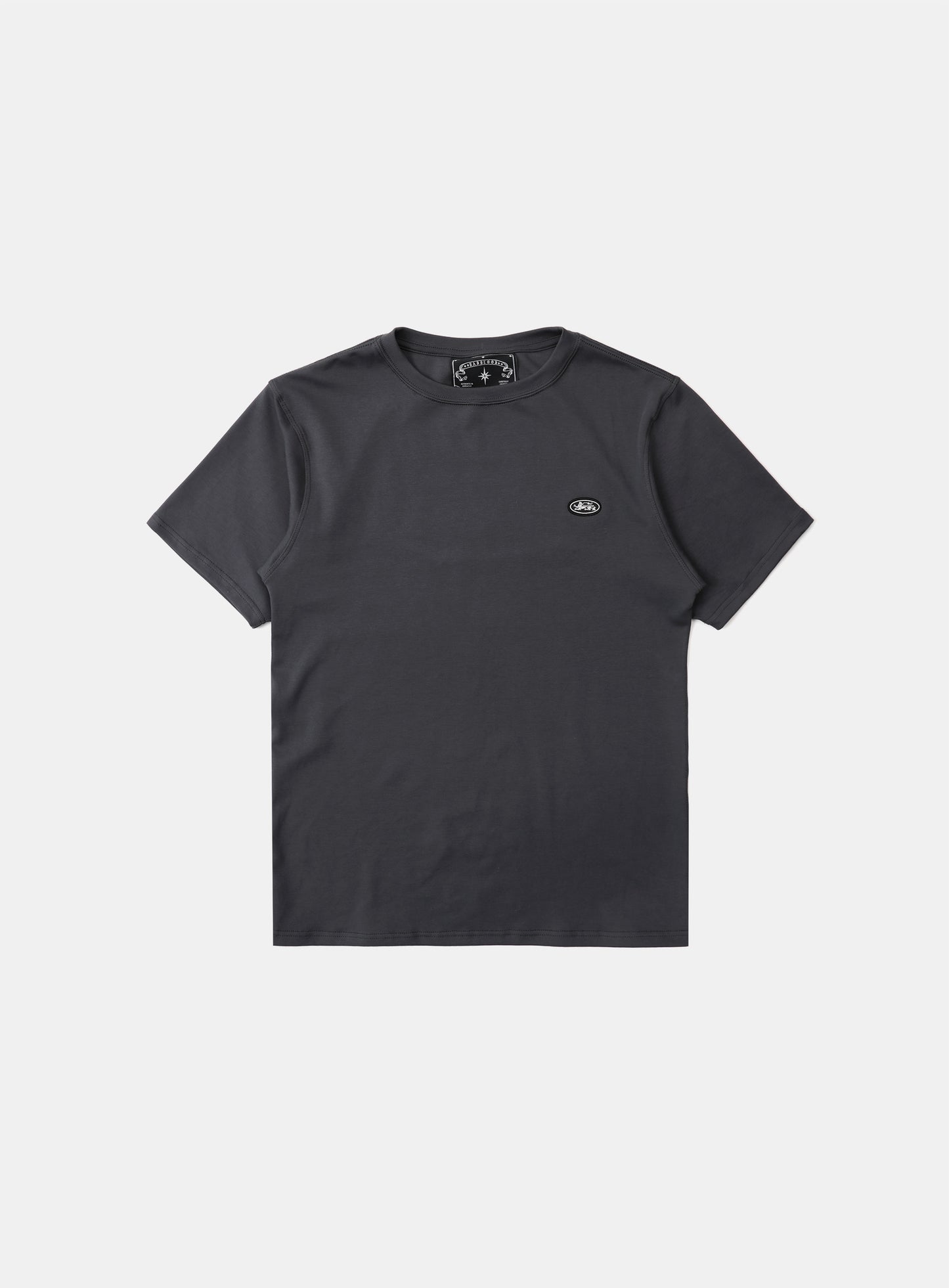 Tiny Logo Jersey T-Shirt - Charcoal