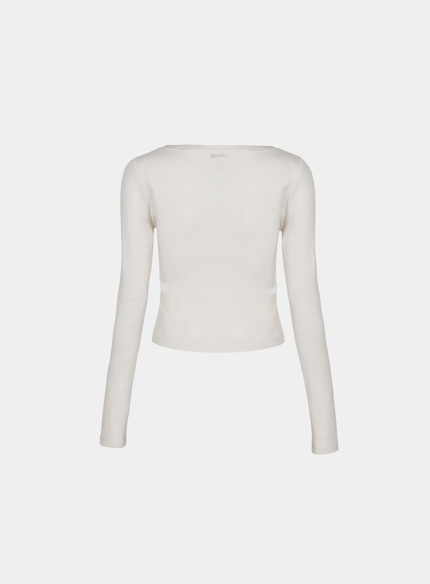 Beyond Soft Scoop Neck Long Sleeve - Cream