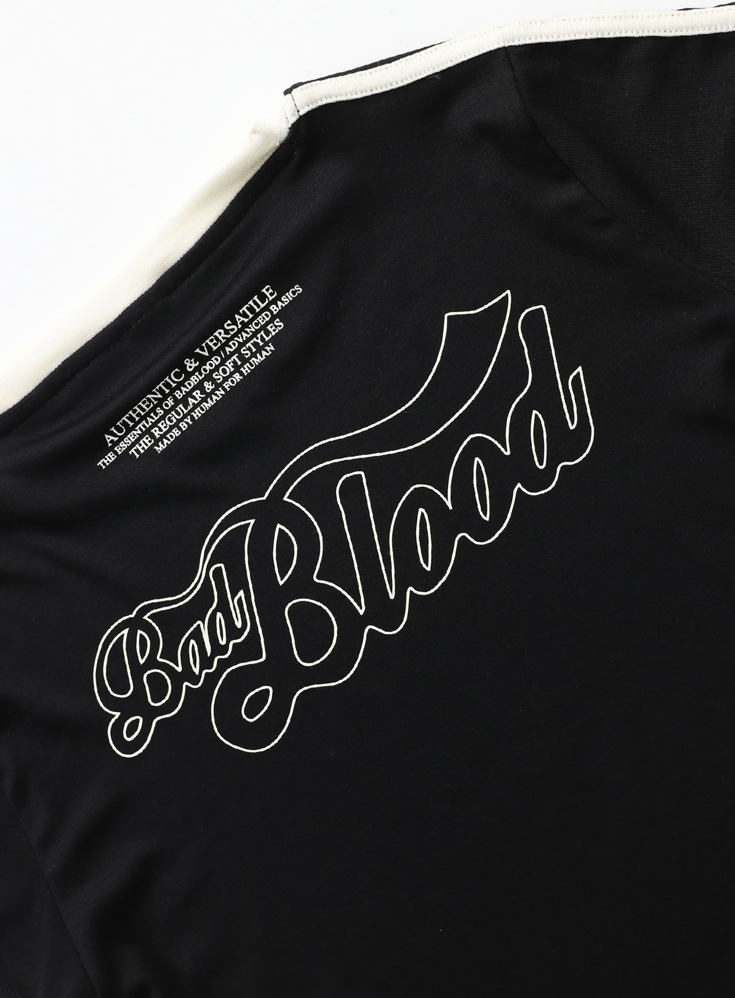 Vintage Logo Slim T-Shirt - Black