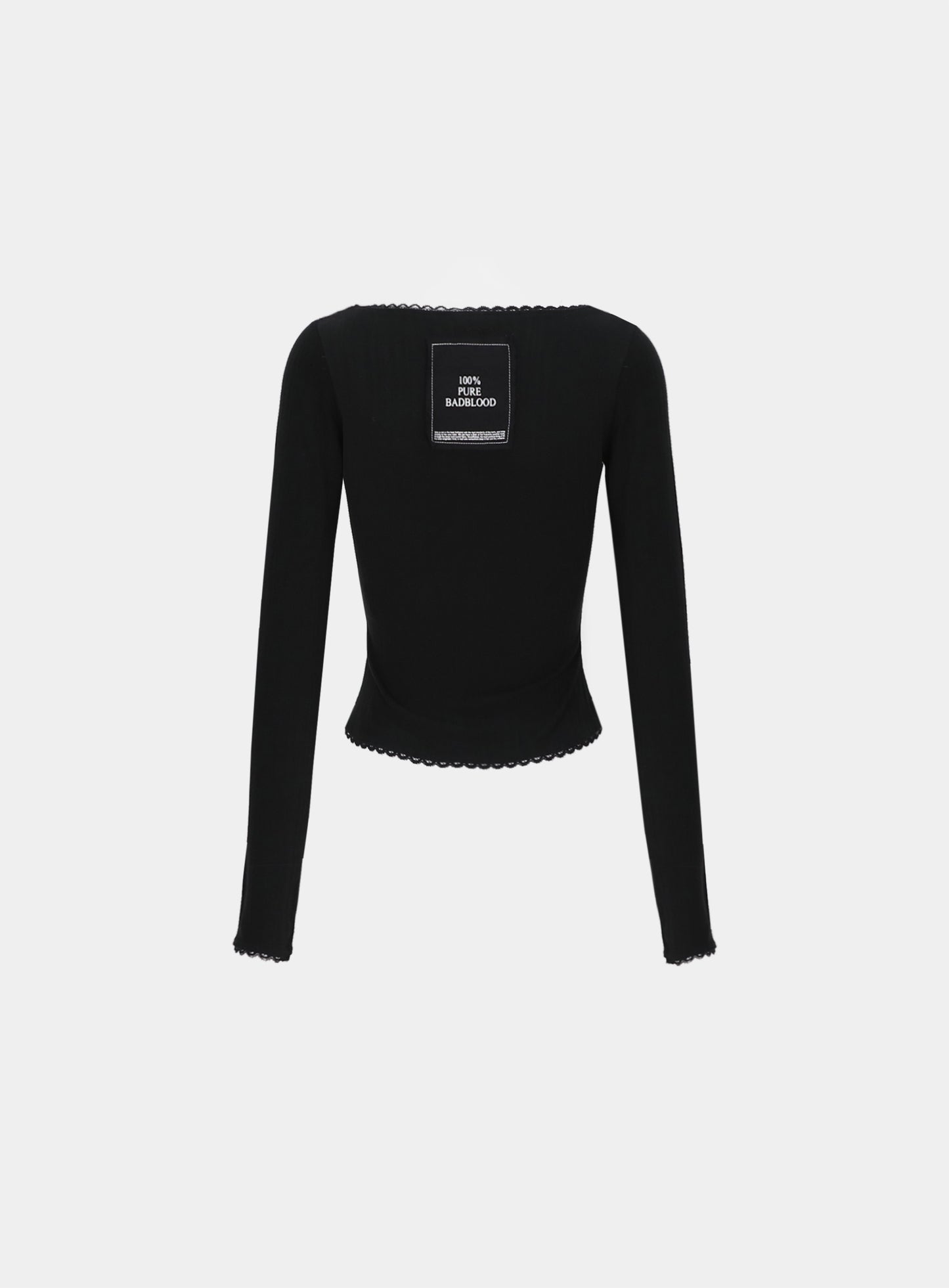 Don't Be Scared Cardigan - Black