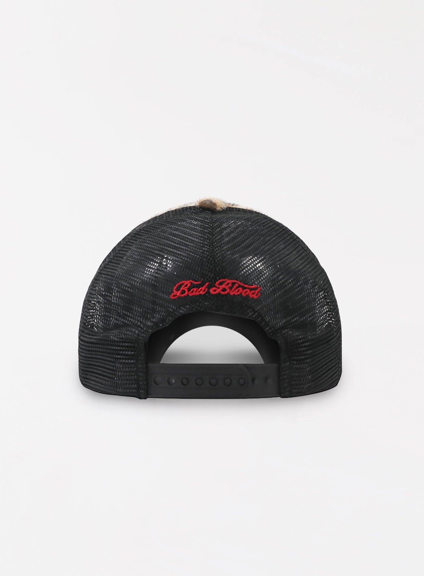 Leopard Hair Ball Cap