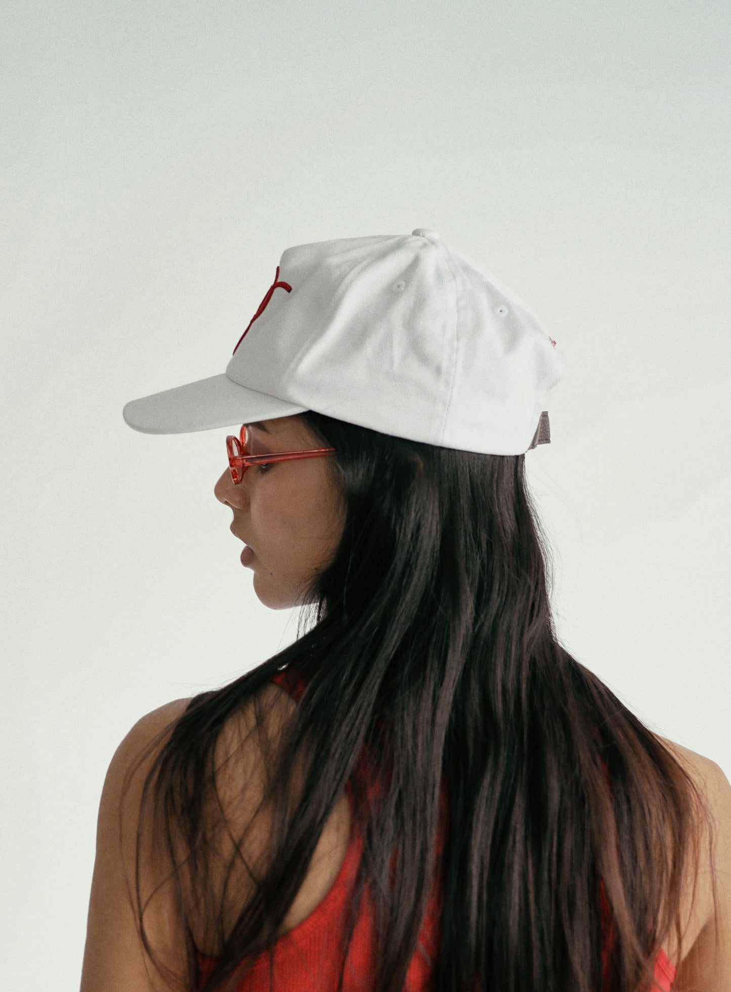 Classic B Logo Ball Cap - White