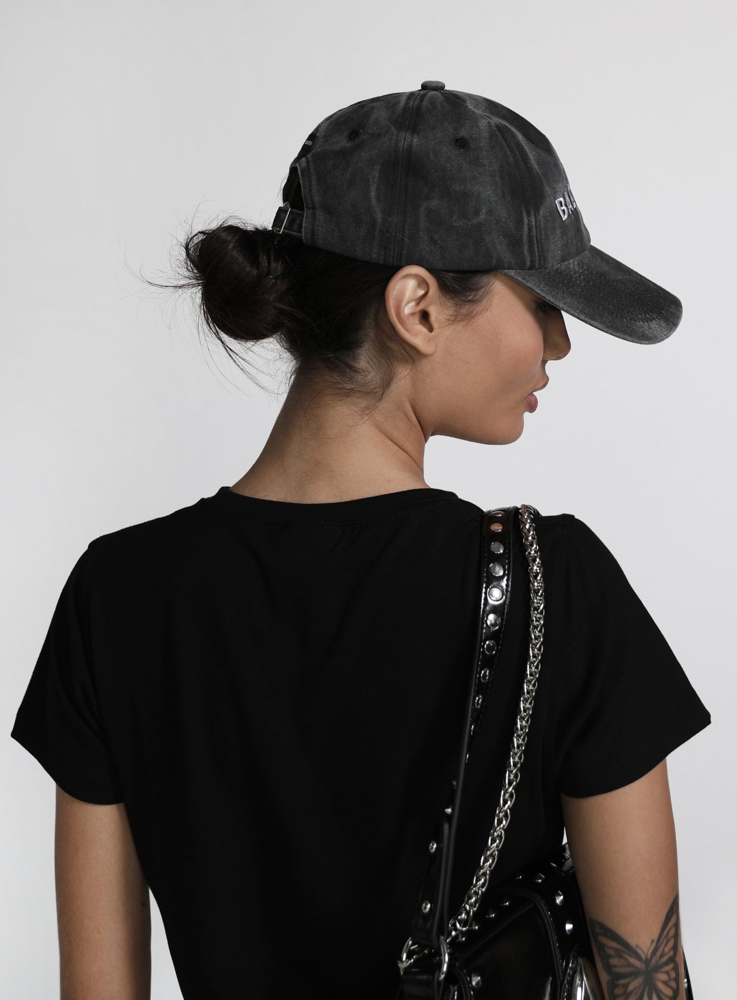 Vintage Logo Ball Cap - Charcoal