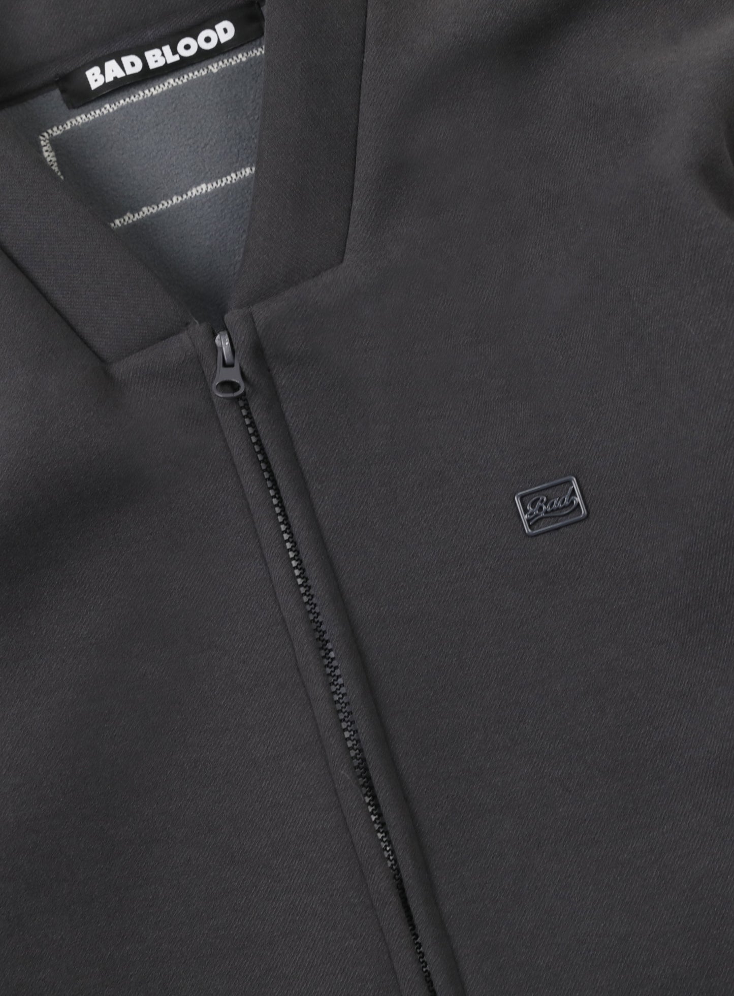 Beyond Cash Soft Zip-Up Jacket - Charcoal