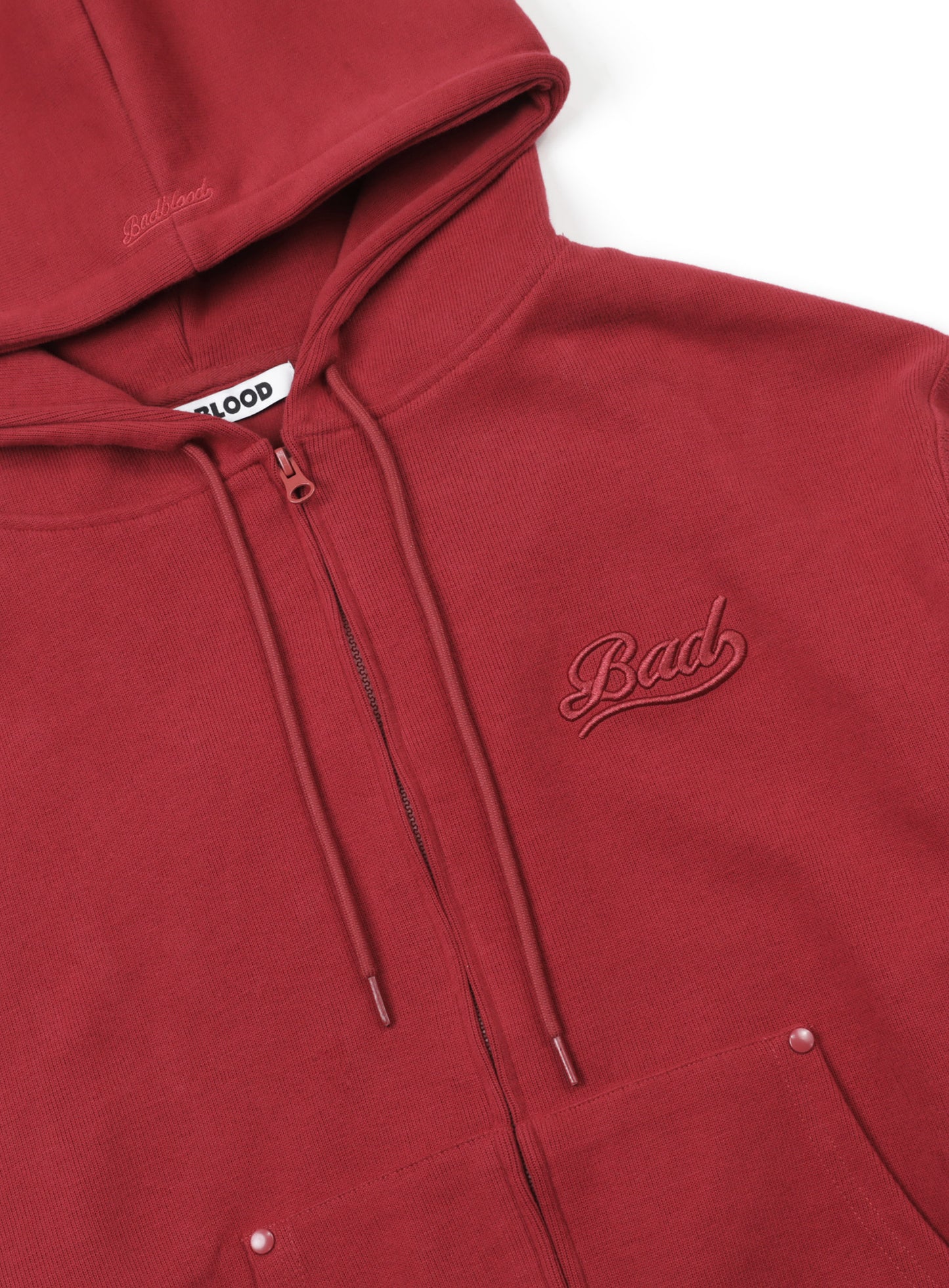 Beyond Soft Zip-Up Hoodie - Red