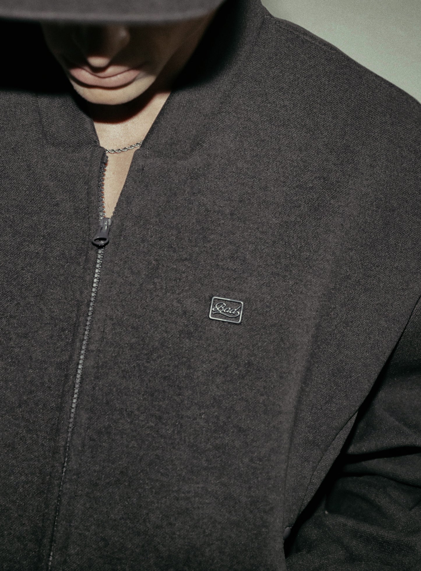 Beyond Cash Soft Zip-Up Jacket - Charcoal