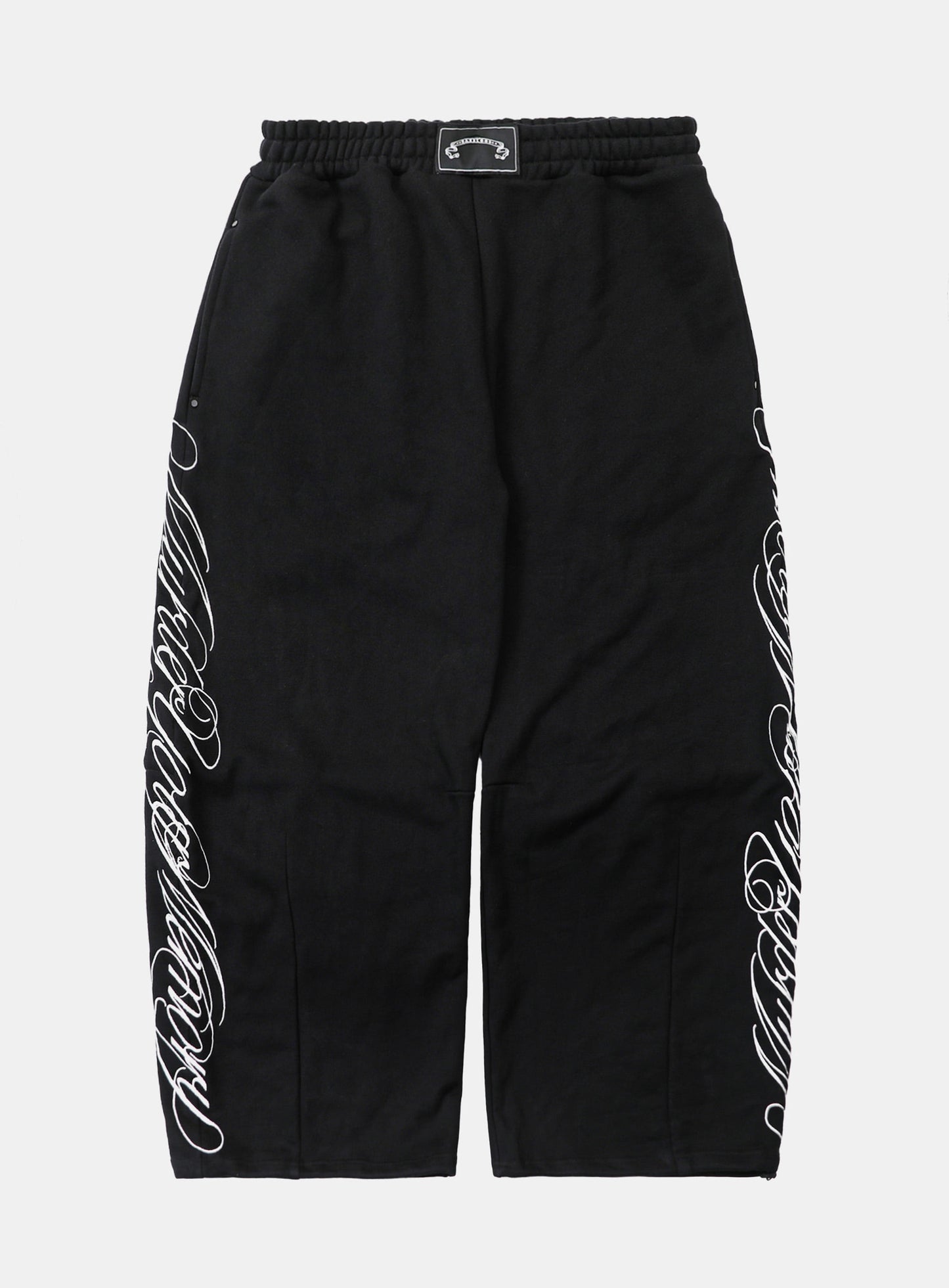 Dark Classic MYM 2-Way Curved Jogger Trousers - Black