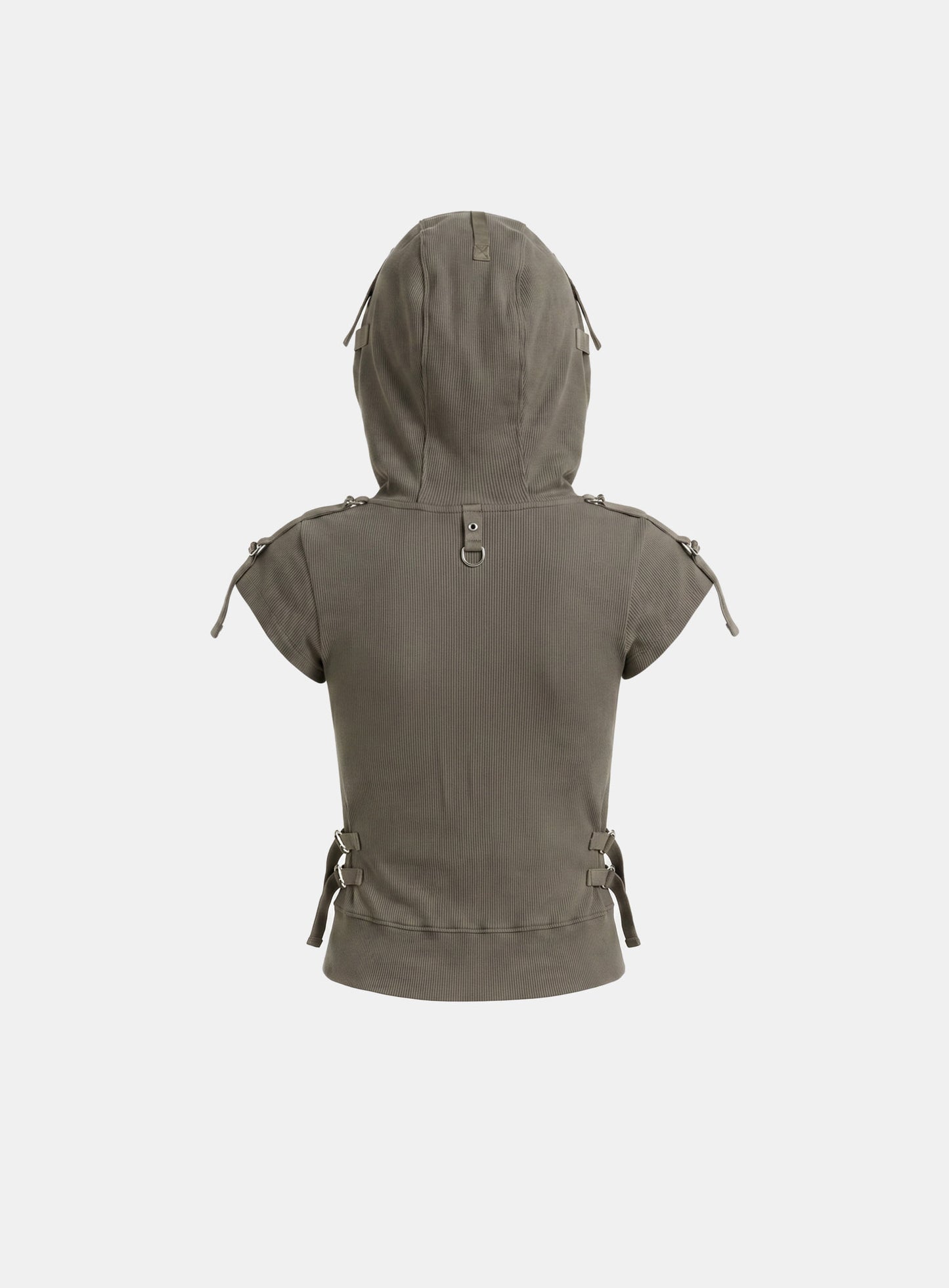 [w-hde26-041] Delta Utility 1/2 Zip-up Hoodie - Military Green