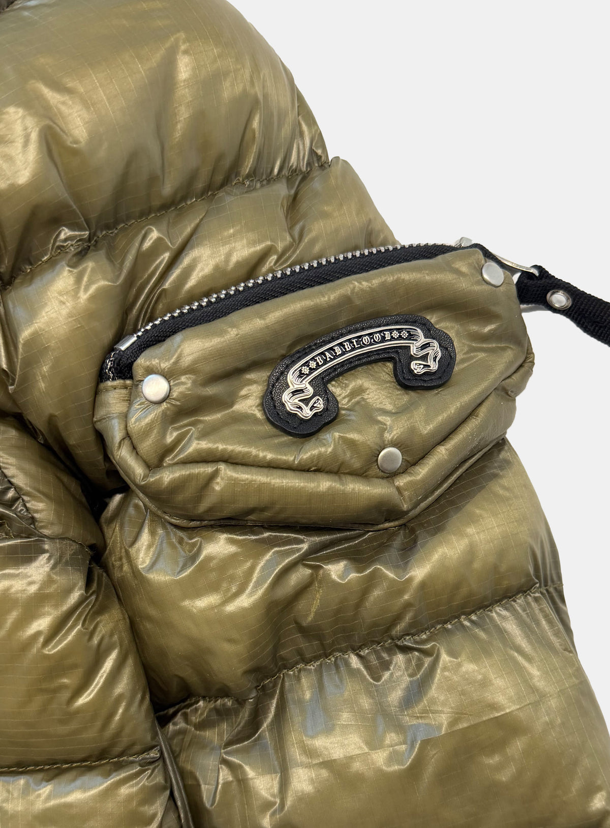 [﻿PREORDER] [w-jkt26-087] Viper 422 Midweight Hooded Short Puffer – Military Green