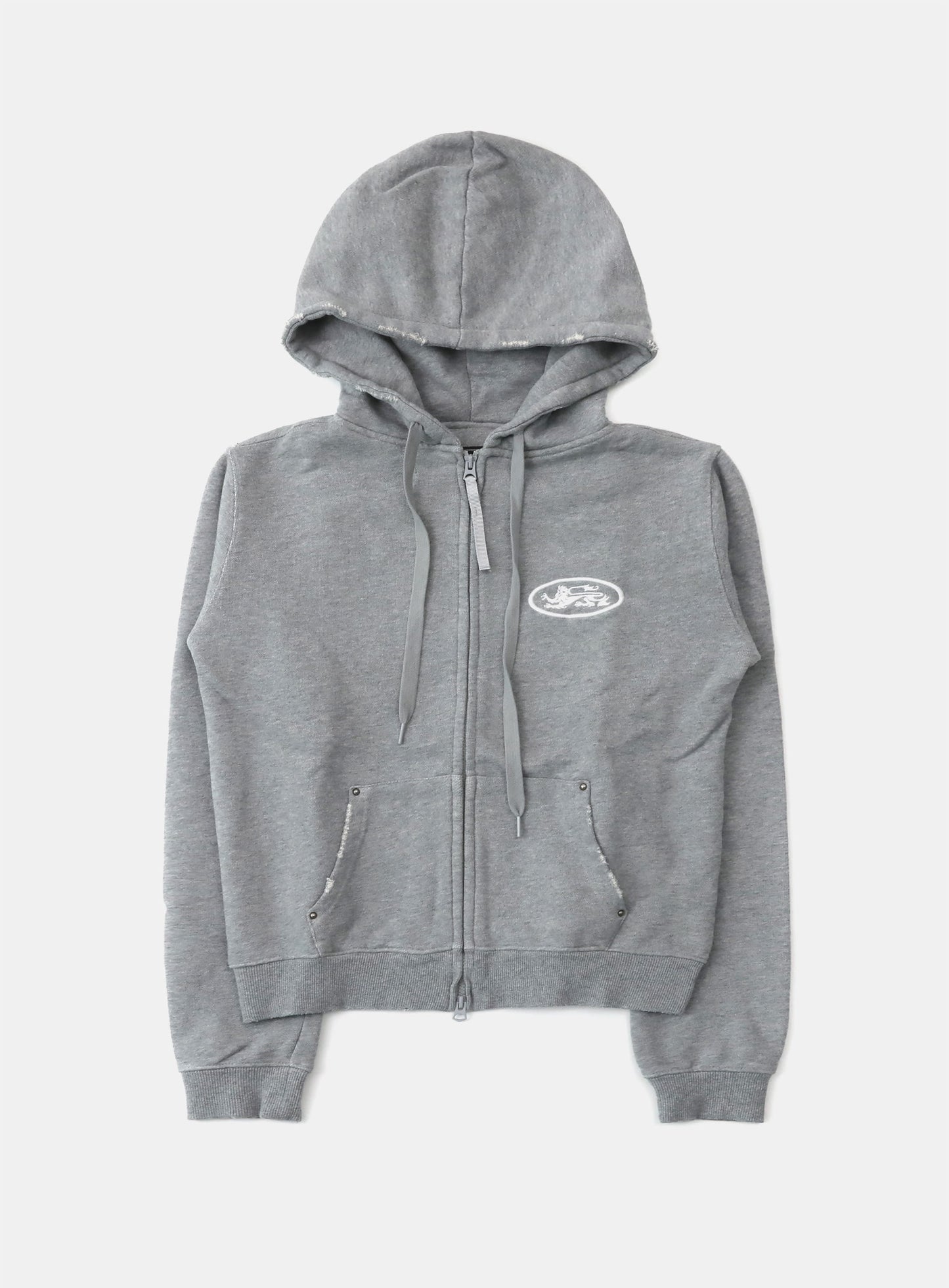 Mystic Capsule Hooded Zip-Up - Medium Gray