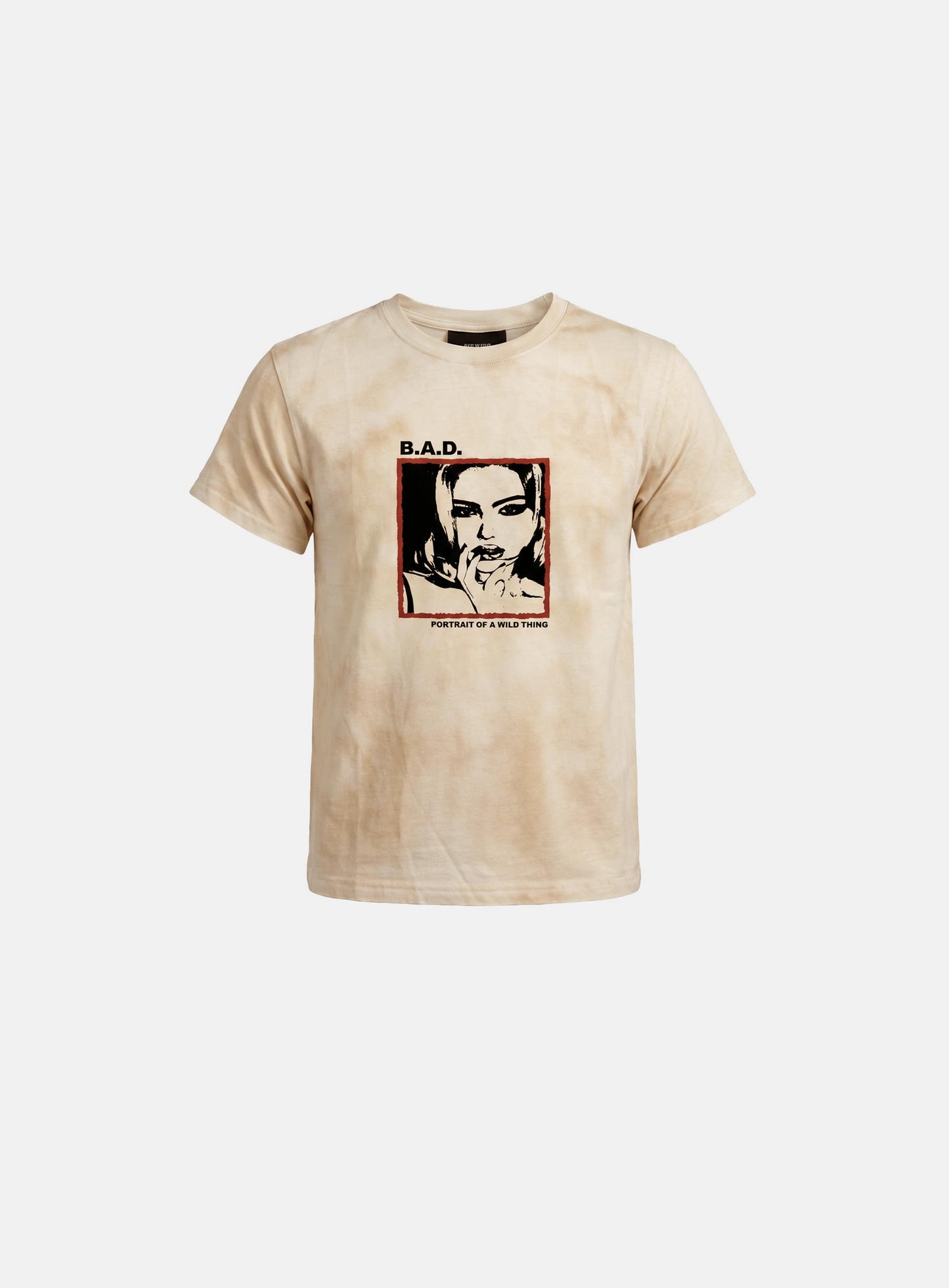 [w-tee26-134] B.A.D. Frame Gals Short Sleeve T-Shirt - Cream