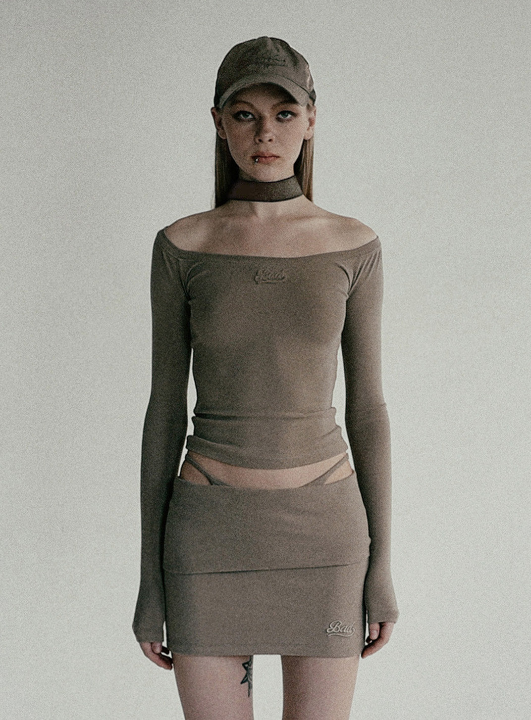 Beyond Soft Off-Shoulder Top - Tobacco