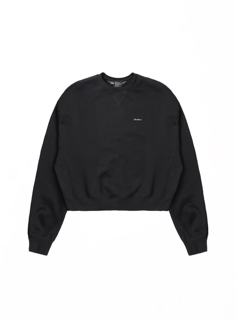 Minimal Logo Heavyweight Sweatshirt - Black
