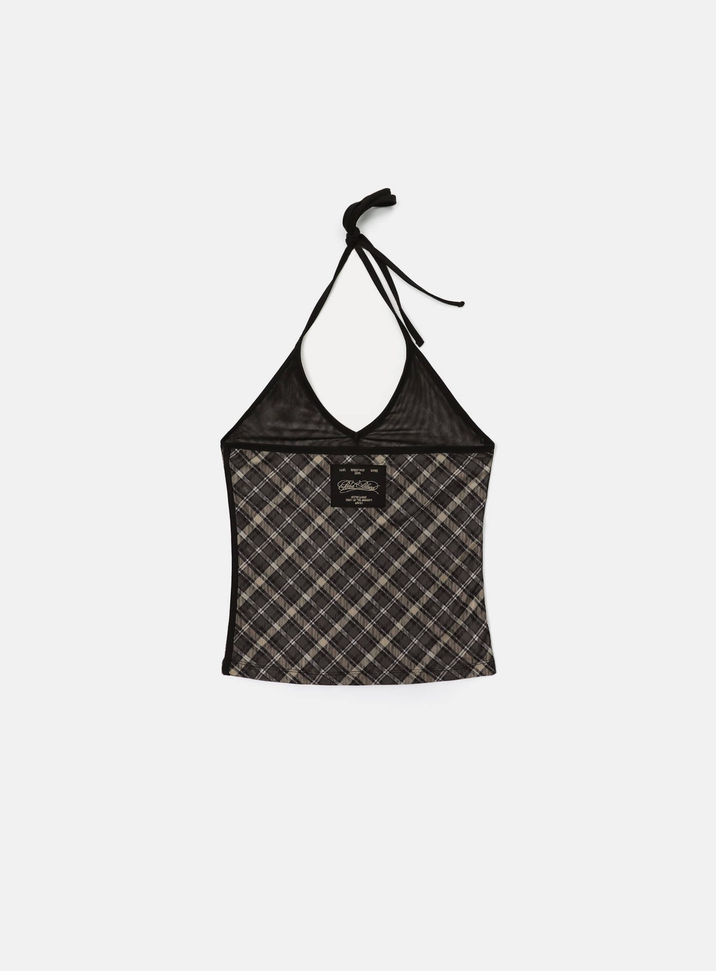 Vintage Club Holter Tank - Checkbrown