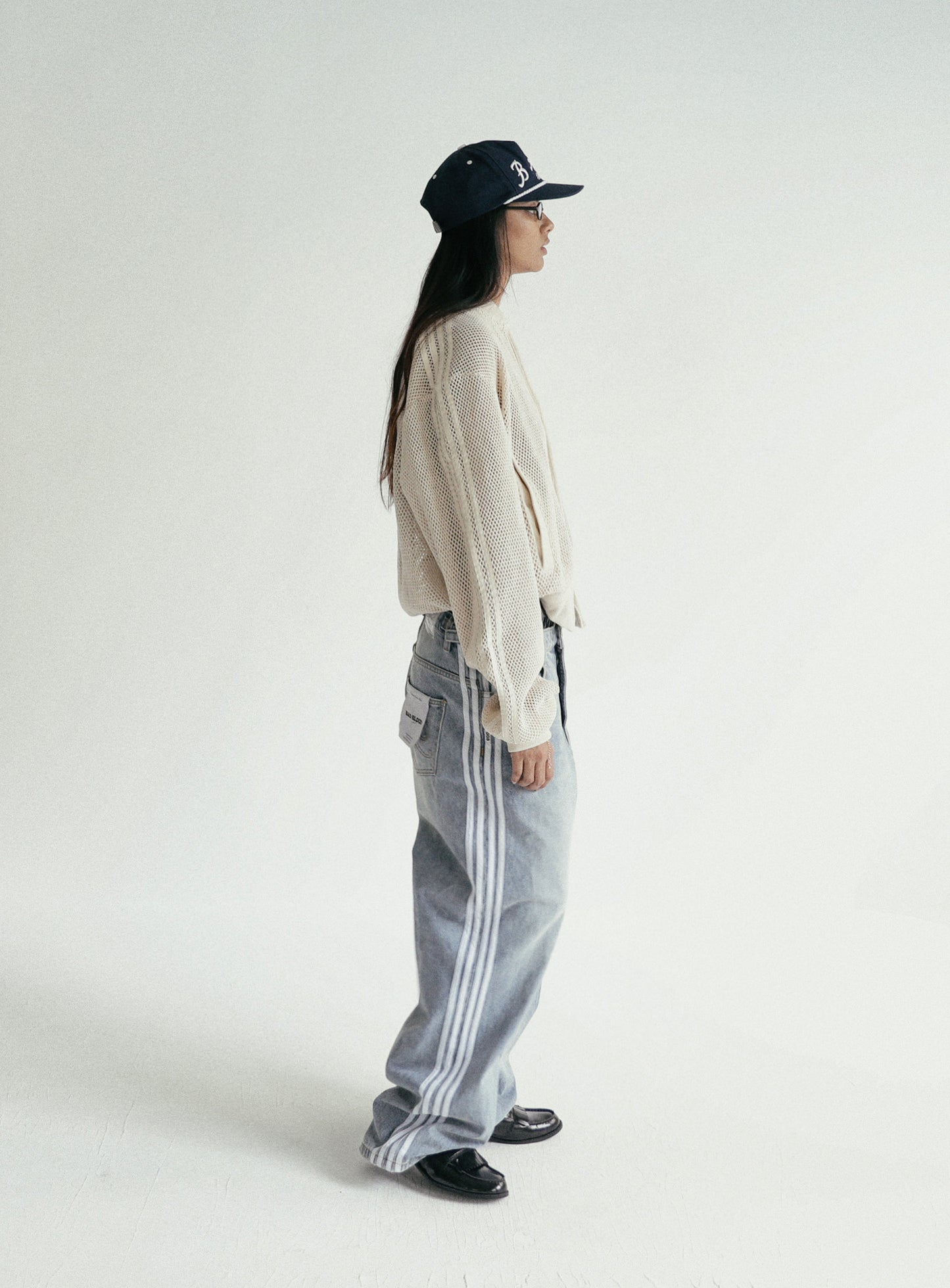 Billy Track Jeans Baggy Fit - Blue