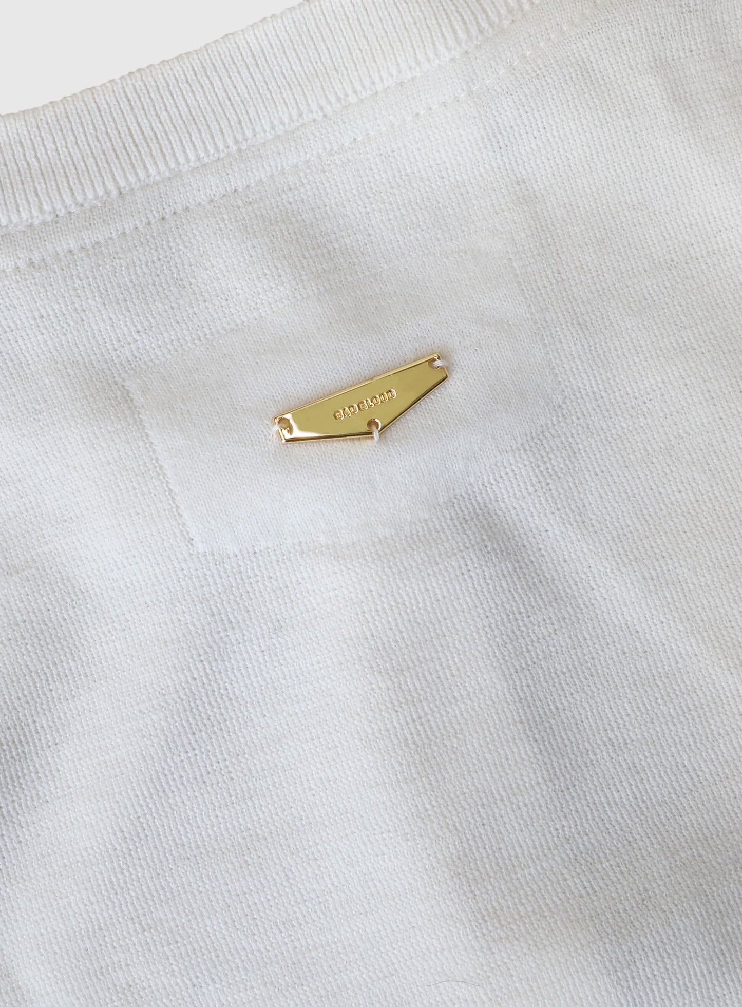 [w-knt26-013] Fine Merino Wool Crewneck Cardigan - Cream