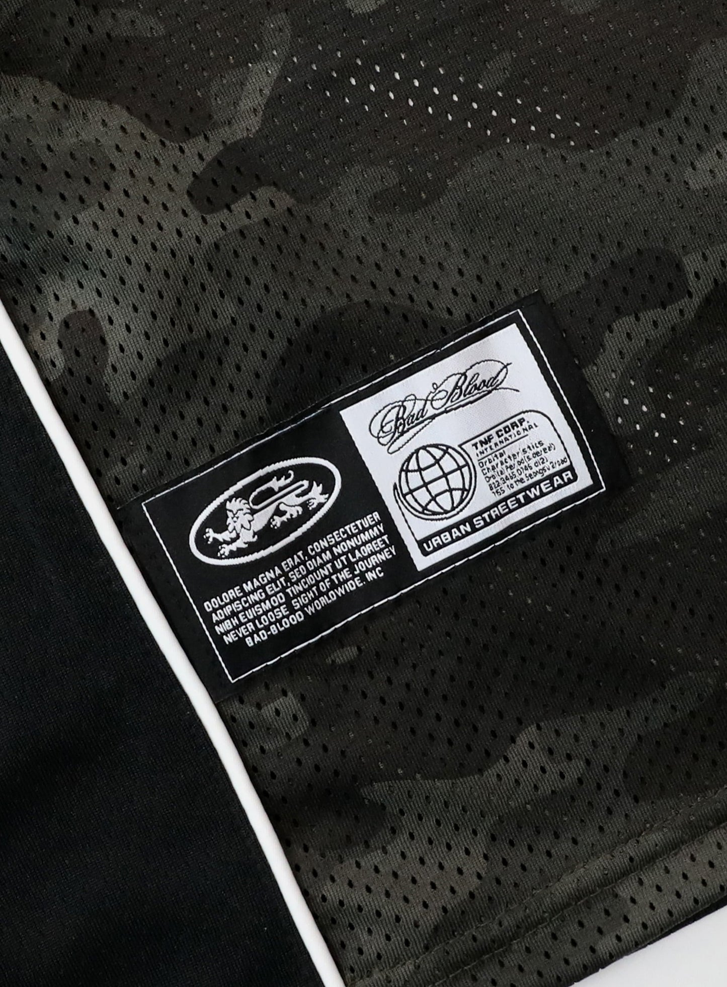 FON V-neck Jersey Short Sleeve - Green Camo