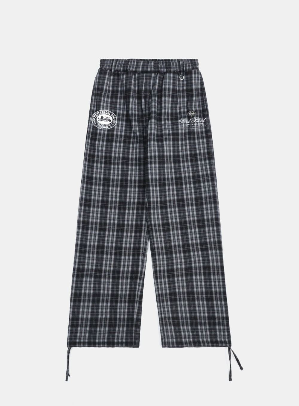 Classic Check 2 Way Jogger Trousers - Black