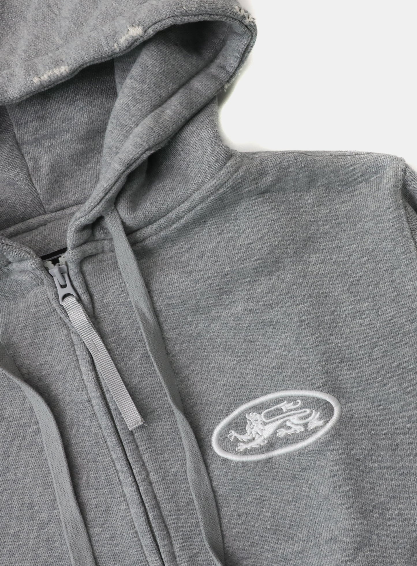 Mystic Capsule Hooded Zip-Up - Medium Gray