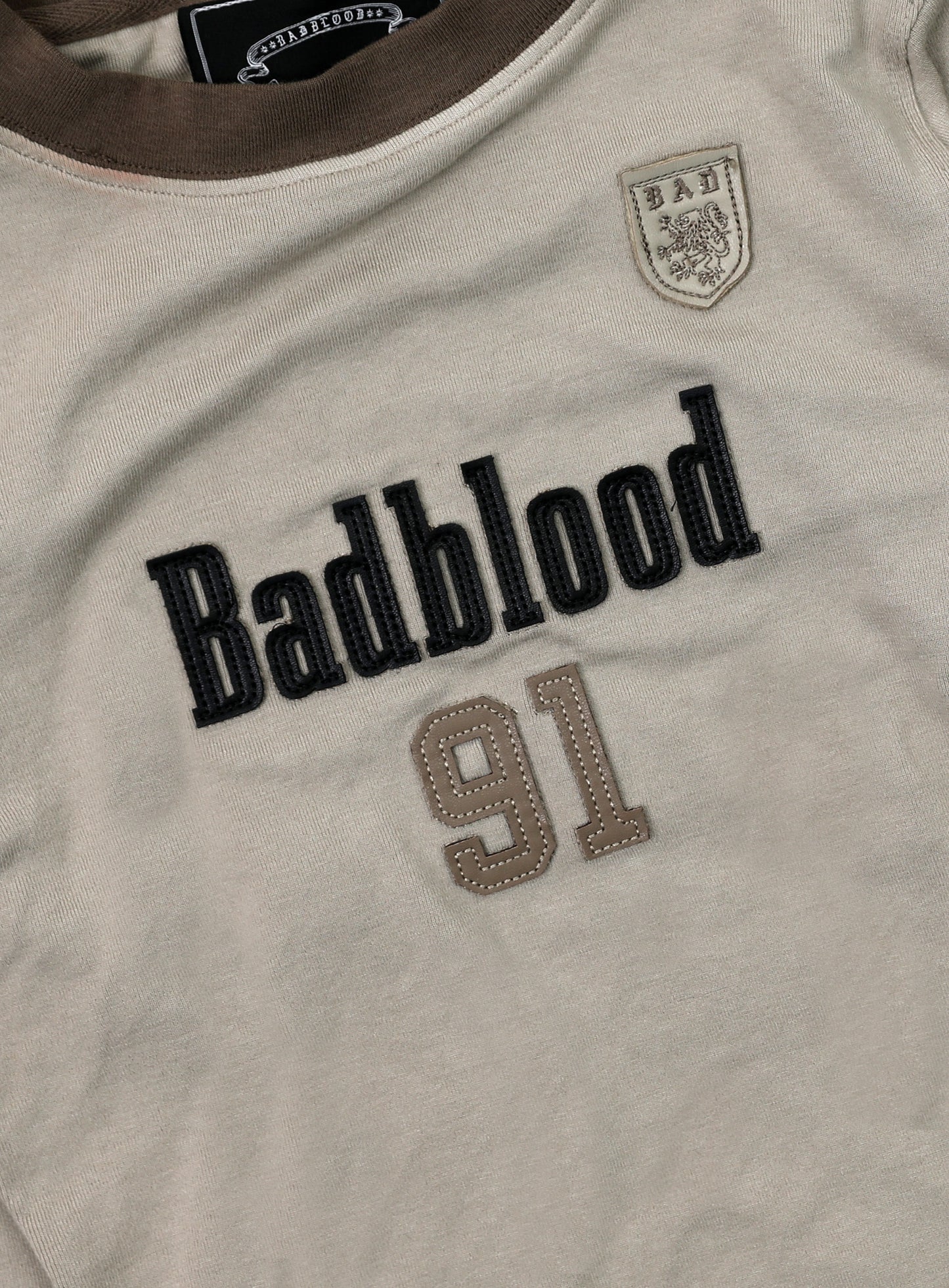 Vintage Club Jersey Ringer Long Sleeve - Tan