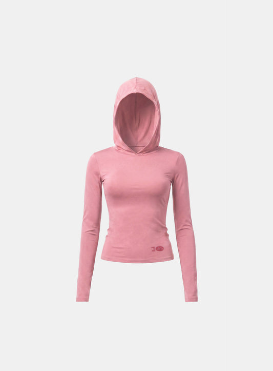 [w-hde26-048] Everyday Hoodie - Pink