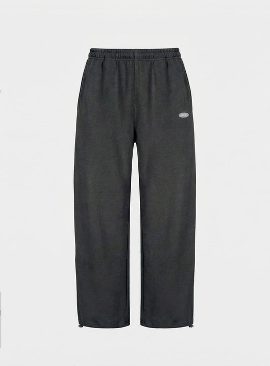 [w-pts26-023] BS Soft Terry Baggy Joggers - Charcoal