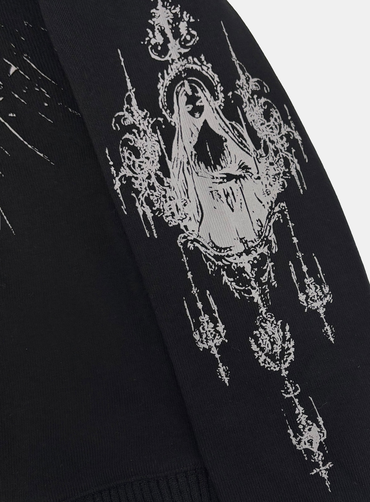 [w-jkt26-072] TMV SAINT DOMINIC Full-Zip Knit Track Top - Black