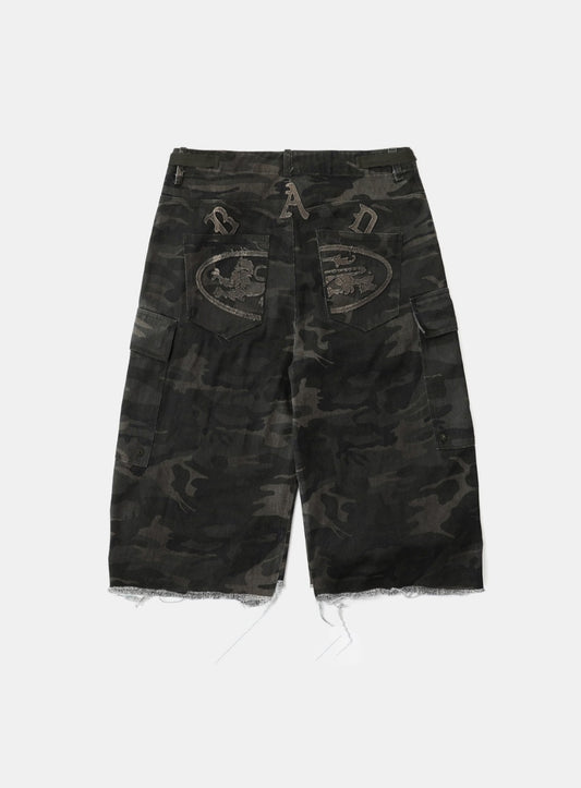 Alpha 3 Bermuda Pants - Dark Camo