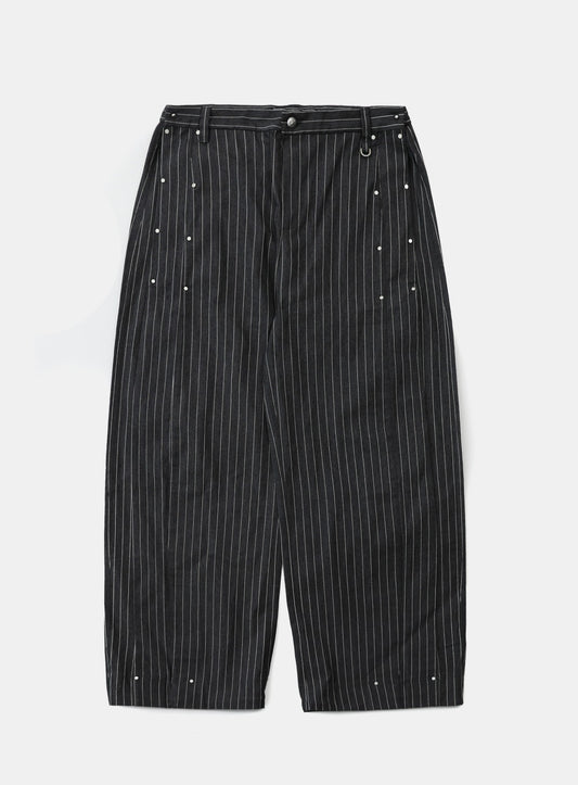 Viper 211 Denim Curved Pants - Grey/Striped