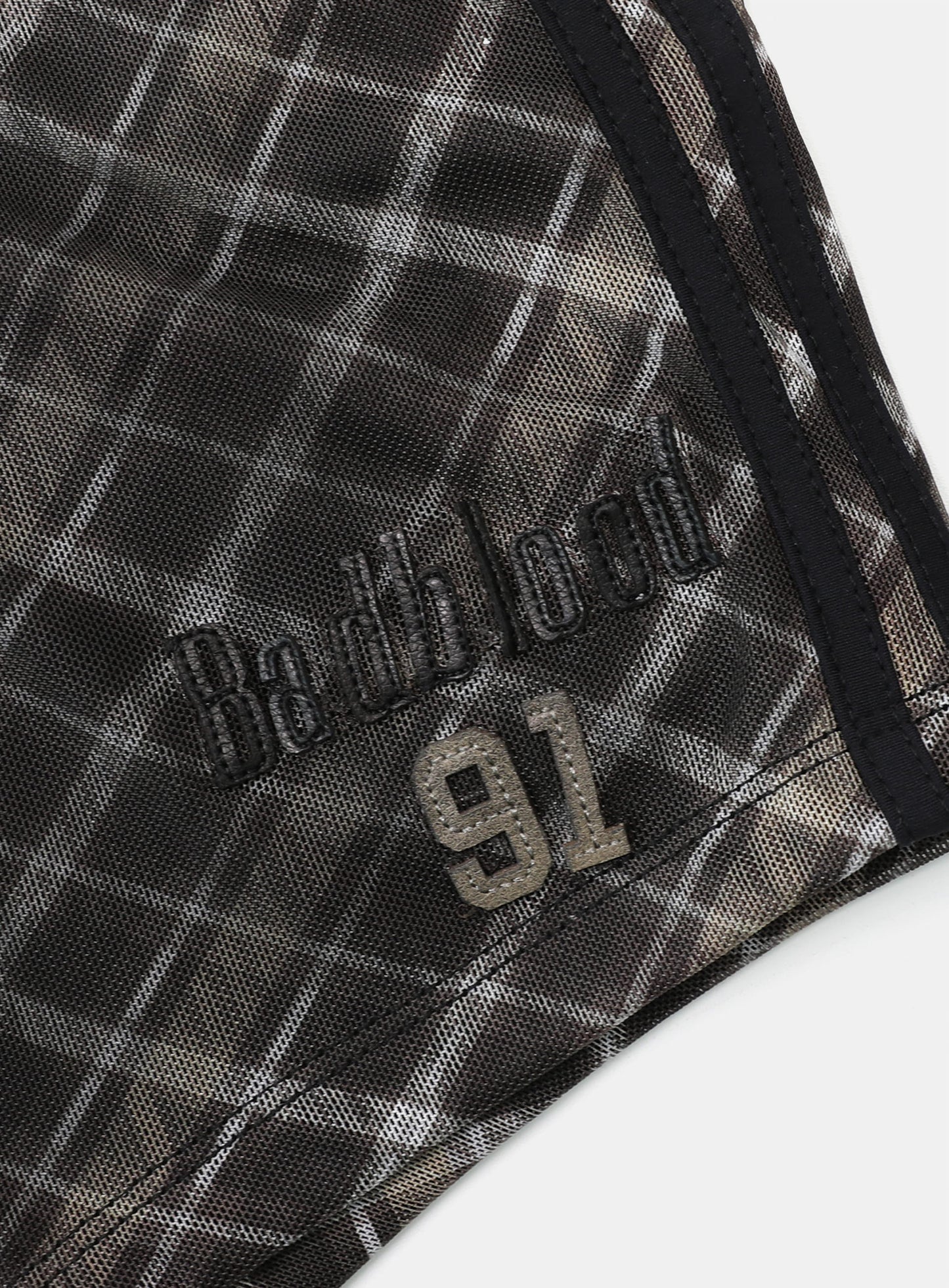 [AQUA] Vintage Club Boy Shorts - Checkered Brown