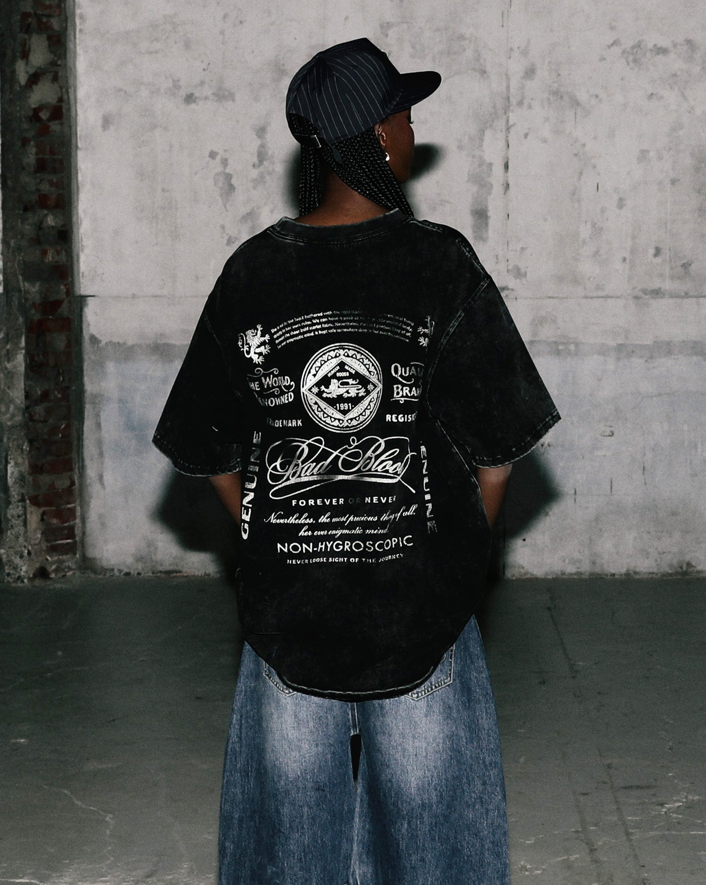 Premium Classic Washed T-Shirt - Black