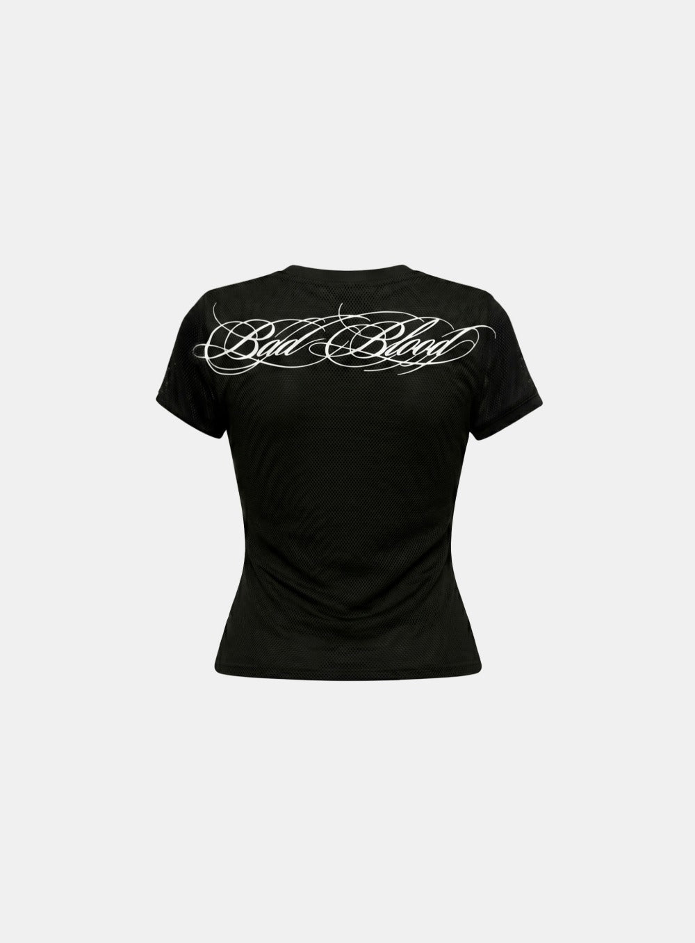 [AQUA] [w-tee26-186] Dark Classic 2 Crew Neck 1/2 T-shirt - Black